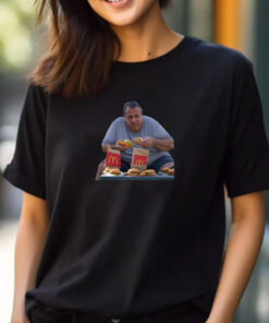 Chris Christie Fries Fast Food T-Shirts