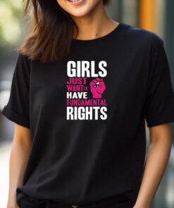 Cyndi Lauper Girls Just Want To Have Fundamental Rights T-Shirt 2024