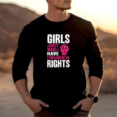 Cyndi Lauper Girls Just Want To Have Fundamental Rights T-Shirt 20242