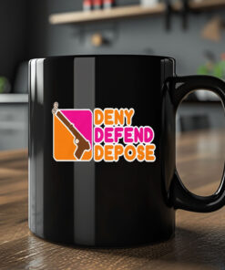 Deny Defend Depose Donuts Mug 20242