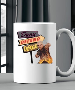 Deny Defend Depose Drive-Ins Mug 20242