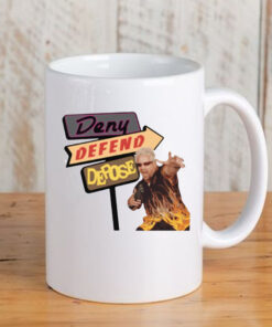 Deny Defend Depose Drive-Ins Mug 202433