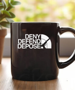 Deny Defend Depose Face Mug1