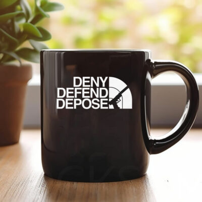 Deny Defend Depose Face Mug1