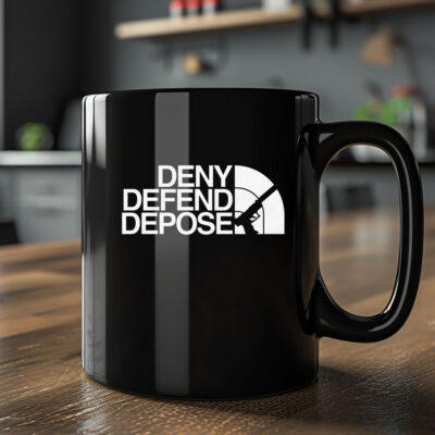 Deny Defend Depose Face Mug2