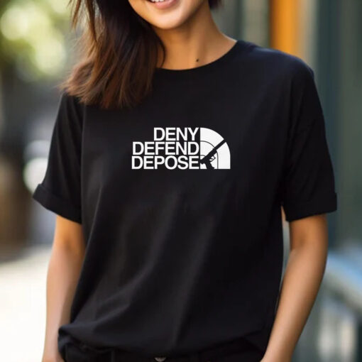 Deny Defend Depose Face T-Shirt