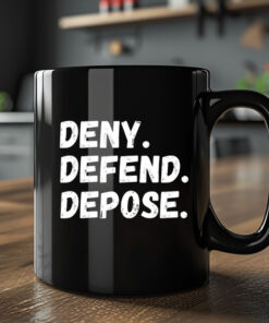 Deny Defend Depose Mug 20242