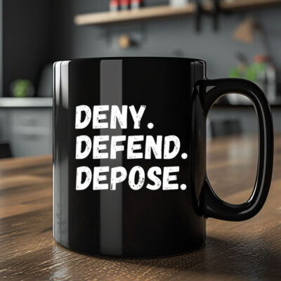 Deny Defend Depose Mug 20242