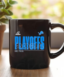 Detroit Lions 2024 One Pride Playoffs Mug1