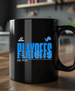 Detroit Lions 2024 One Pride Playoffs Mug2