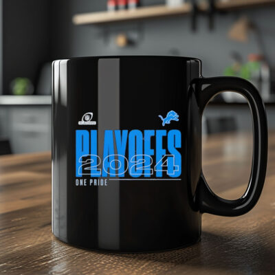 Detroit Lions 2024 One Pride Playoffs Mug2