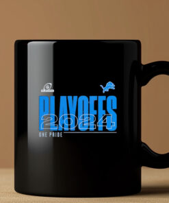 Detroit Lions 2024 One Pride Playoffs Mug3