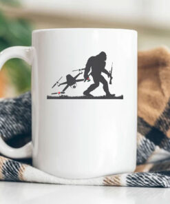 Drone Hunter Bigfoot New Jersey Mug Coffee