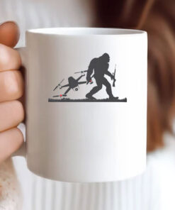 Drone Hunter Bigfoot New Jersey Mug Coffee