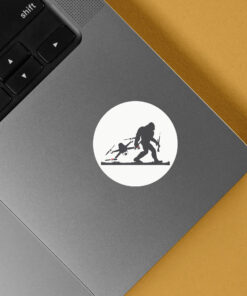 Drone Hunter Bigfoot New Jersey Stickers