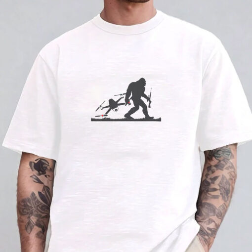 Drone Hunter Bigfoot New Jersey T-Shirts