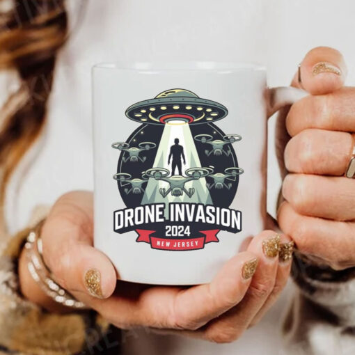 Drone Invasion 2024 Mug Coffee