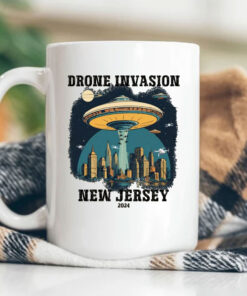 Drone Invasion New Jersey 2024 Mug Coffee