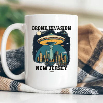 Drone Invasion New Jersey 2024 Mug Coffee