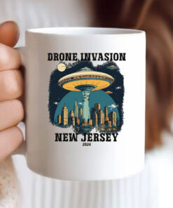 Drone Invasion New Jersey 2024 Mug Coffee