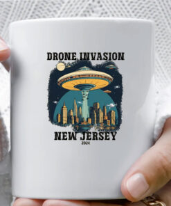 Drone Invasion New Jersey 2024 Mug Coffee