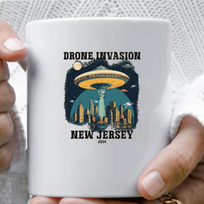 Drone Invasion New Jersey 2024 Mug Coffee