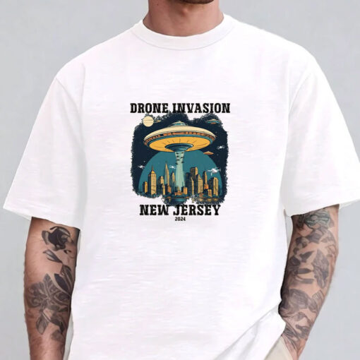 Drone Invasion New Jersey 2024 T-Shirts