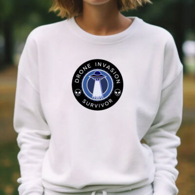 Drone Invasion UFO Survivor T-Shirts