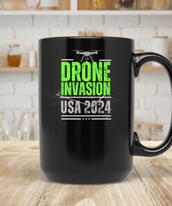 Drone Invasion USA 2024 Mug Coffee