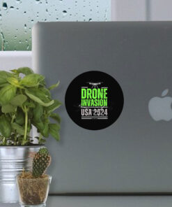 Drone Invasion USA 2024 Stickers