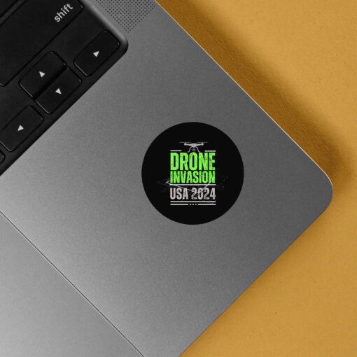 Drone Invasion USA 2024 Stickers