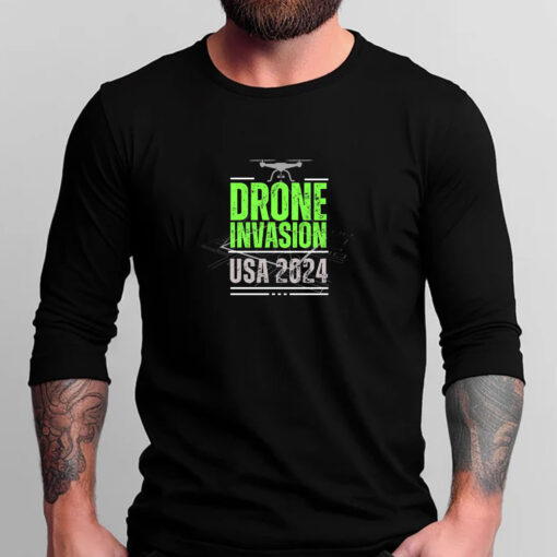 Drone Invasion USA 2024 T-Shirts