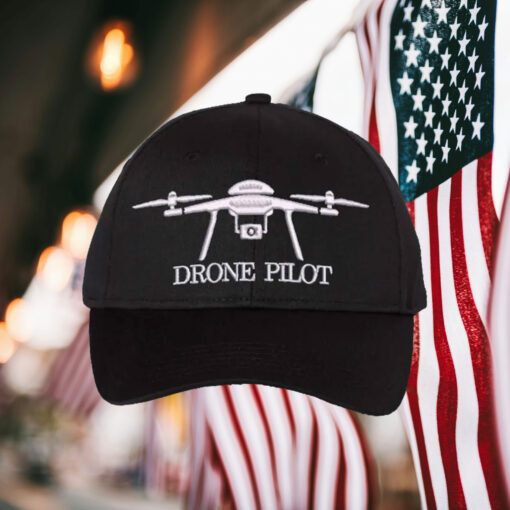 Drone Pilot Embroidered Hats