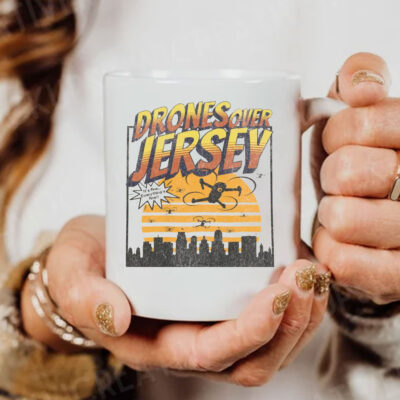 Drones Over Jersey Mug Coffee