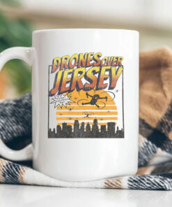 Drones Over Jersey Mug Coffee