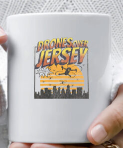 Drones Over Jersey Mug Coffee