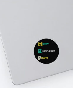 Duduzane Zuma Money Knowledge Power Stickers