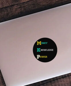 Duduzane Zuma Money Knowledge Power Stickers