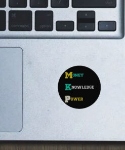 Duduzane Zuma Money Knowledge Power Stickers