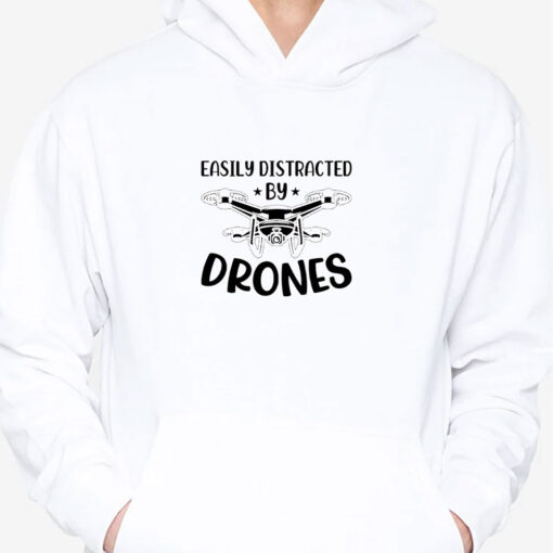 Easily Distracted by Drones T-Shirts