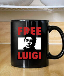 FREE LUIGI MANGIONE Mug 2024 Coffee