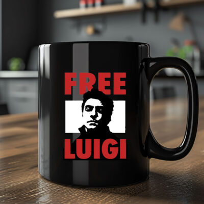 FREE LUIGI MANGIONE Mug 2024 Coffee