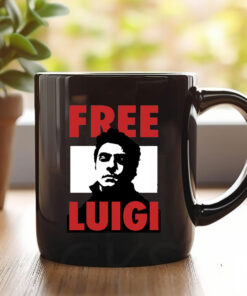 FREE LUIGI MANGIONE Mug 2024 Coffee