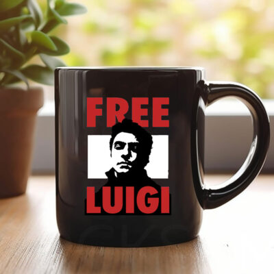 FREE LUIGI MANGIONE Mug 2024 Coffee