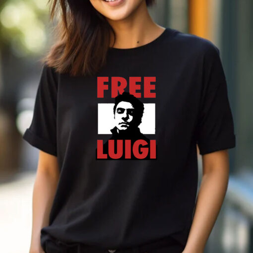 FREE LUIGI MANGIONE T-Shirts 2024