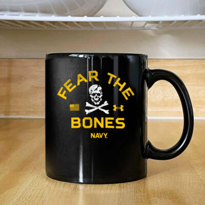 Fear The Bones Navy Mug Coffee