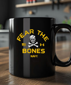 Fear The Bones Navy Mug Coffee