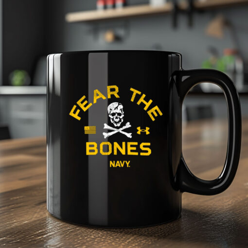 Fear The Bones Navy Mug Coffee