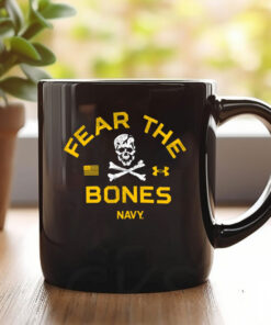 Fear The Bones Navy Mug Coffee