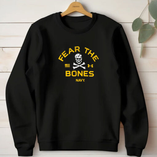 Fear The Bones Navy T-Shirts